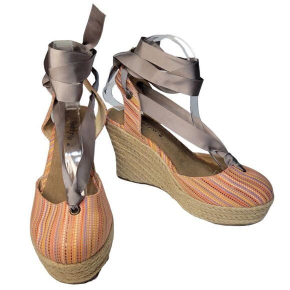 Bearpaw Women's Ginger Wedge Open Back Shoe (Size 8) - Picture 1 of 9